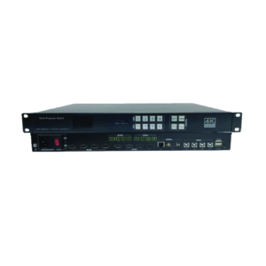 4x4 Seamless Matrix, Video Wall Controller & KVM Switch with Multiview and Scaler - AMPD-0404G